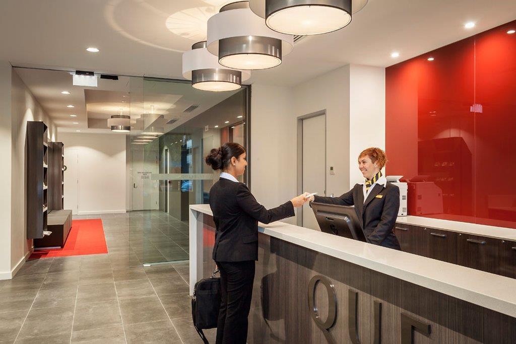 Quest On Franklin Aparthotel Adelaide Interior foto